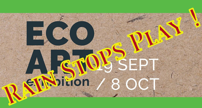 Eco Art Exhibition Closes Early for Safety Reasons