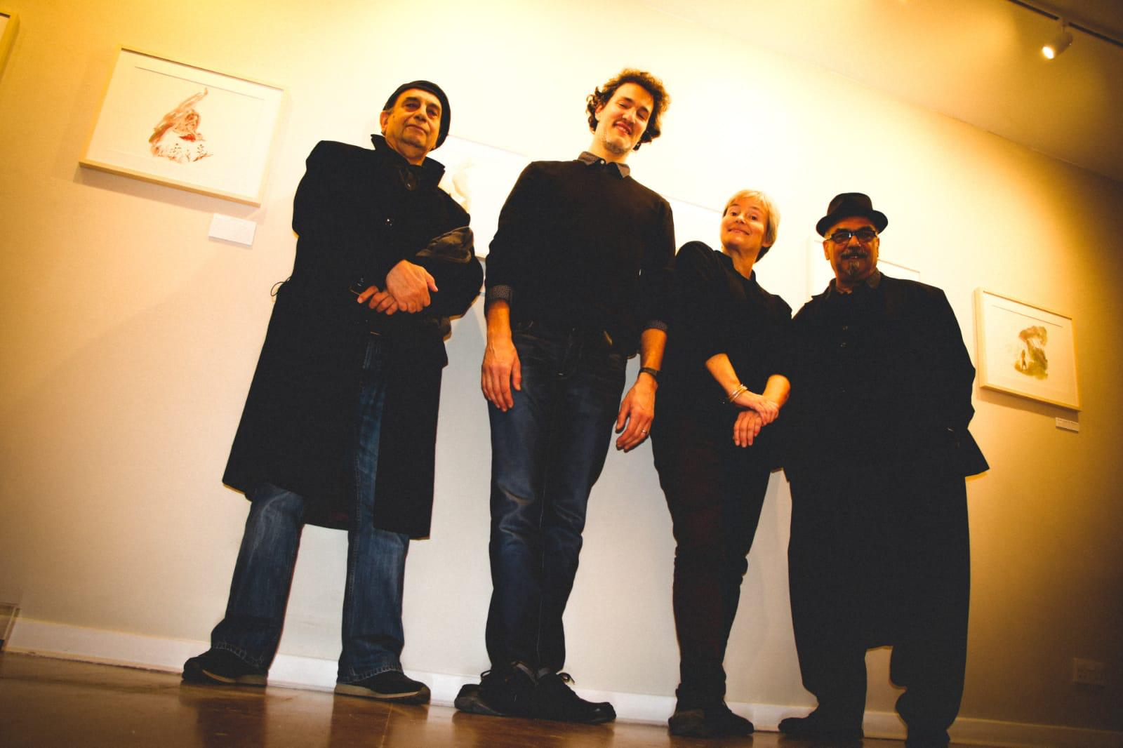 Opening night with Yousif Nasser, Jure Engelsberger, Rachel Pepper & Brian de Lord